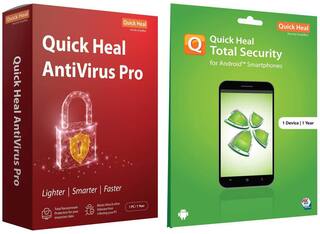 Buy Quick Heal Antivirus Pro (1 PC, 1 Year)+Total Security ...