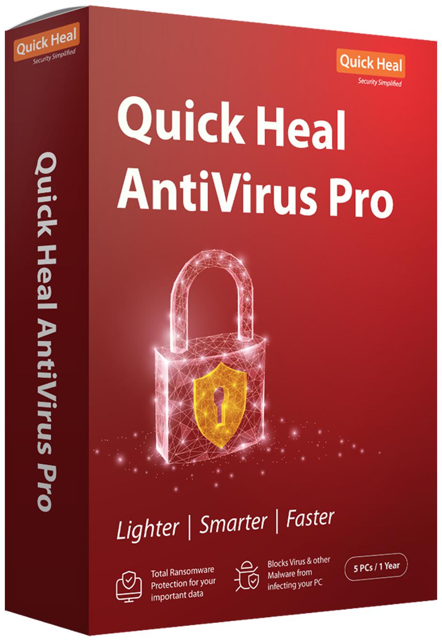 

Quick Heal Antivirus Pro 2013 (5 User 1 Year)