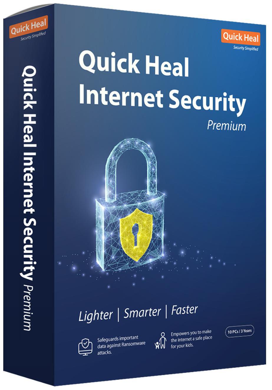 

Quick Heal Internet security ( 10 pc 3 years )