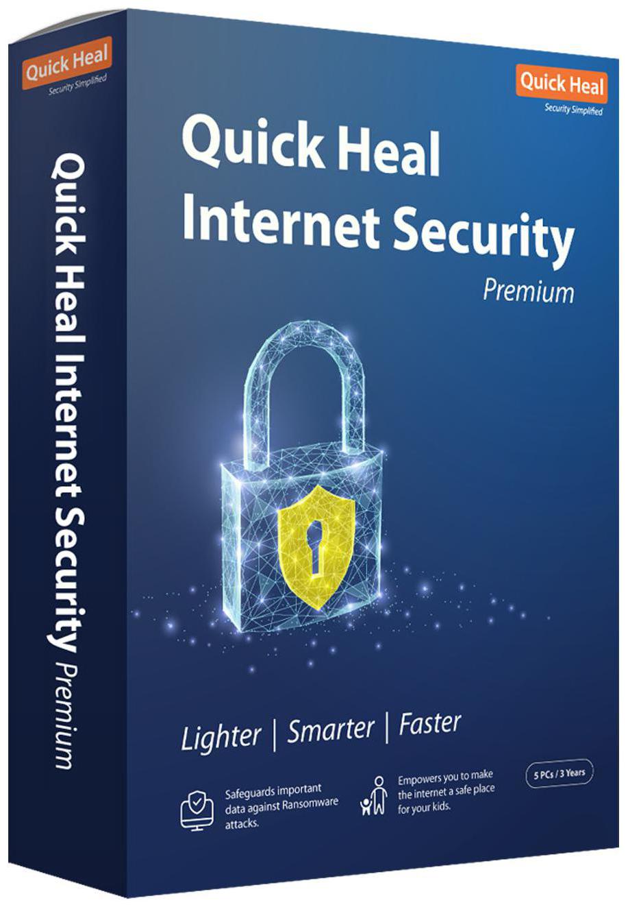 

Quick Heal Internet Security ( 5 PC 3 yr )