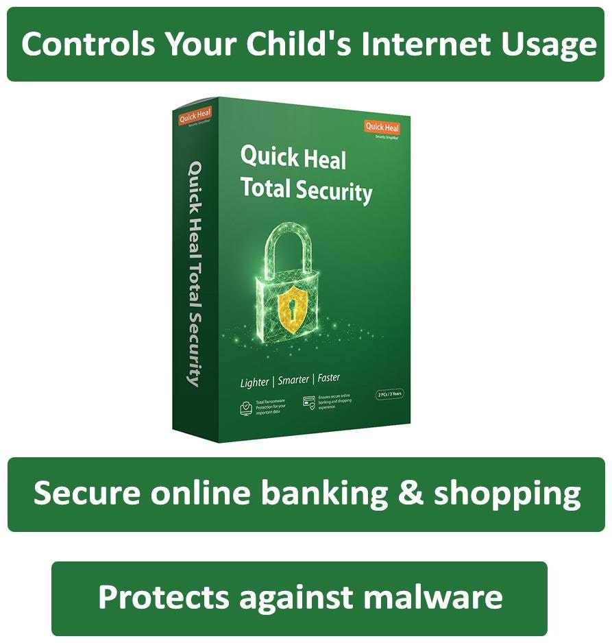 

Quick Heal Total Security Latest Version (2 User 3 Year)