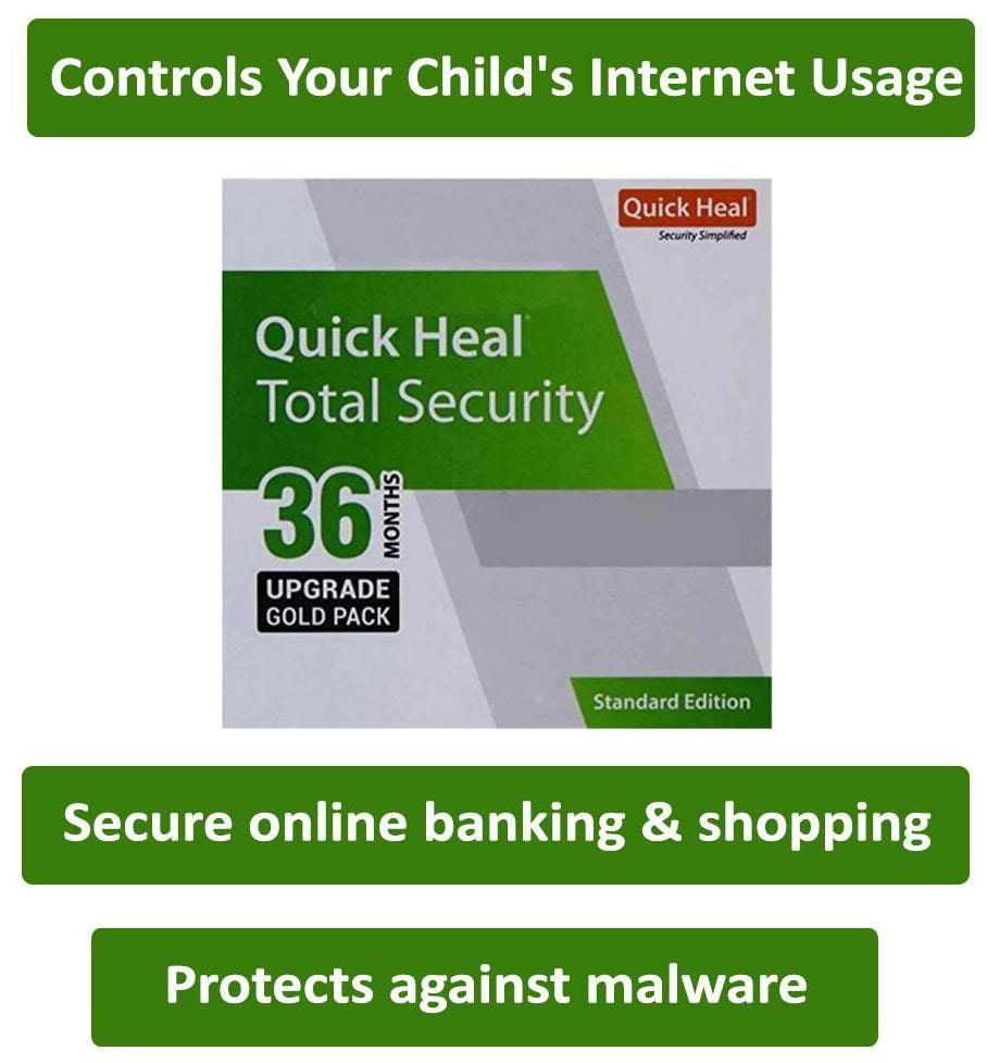 

Quick Heal Total Security ( 1 PC 3 yr )