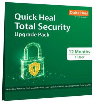 Quick Heal Total Security ( 1 PC , 1 yr )