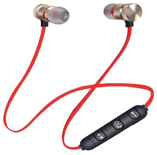 

RAKRISH In-Ear Bluetooth Headset ( Red )