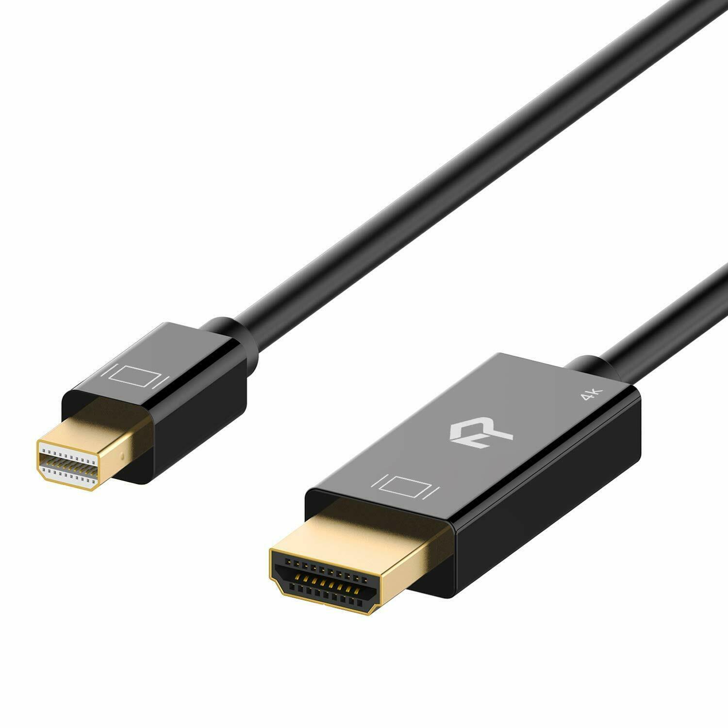 

Rankie Mini Displayport (Mini Dp) To Hdmi Cable 4K Ready 6 Feet