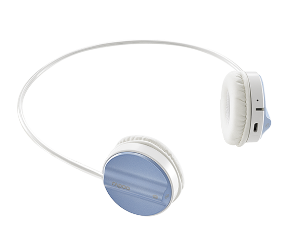 

Rapoo H6020 (BLUE) Over-Ear Bluetooth Headset ( Blue )
