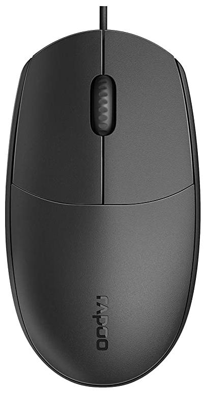 

Rapoo N100 Wired Mouse ( Black )
