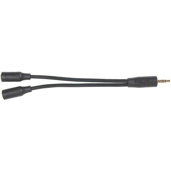 

RCA AH202N Mini Stereo Headphone 3 5mm plug to 2x 3 5mm jack Y-Adapter Cable 3