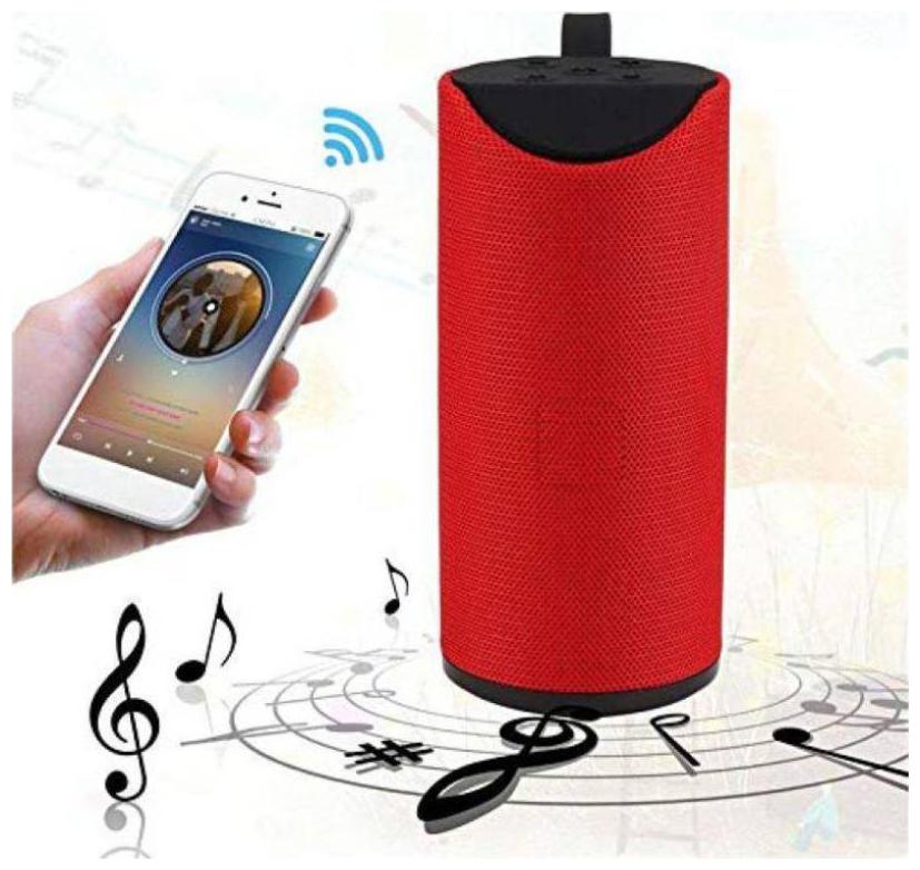 

RD Kart TG113 Bluetooth Portable Speaker ( Red )