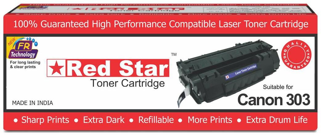 

Red Star Canon 303 compatible toner cartridge for laser printer LBP 2900 3000 2900B L11121EHP
