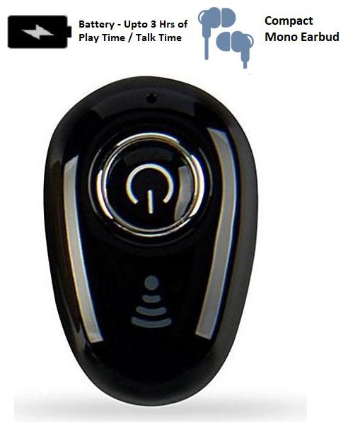 

Rednix Wireless Bluetooth In-Ear Bluetooth Headset ( Black )