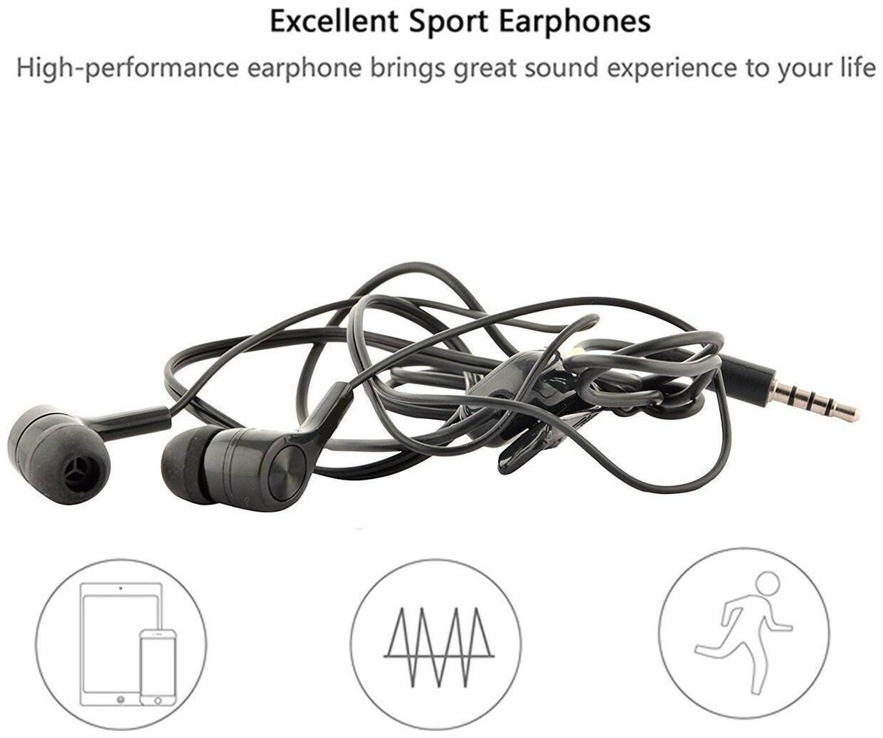

S4 CROMAEARPHONE2 In-Ear Wired Headphone ( Black )