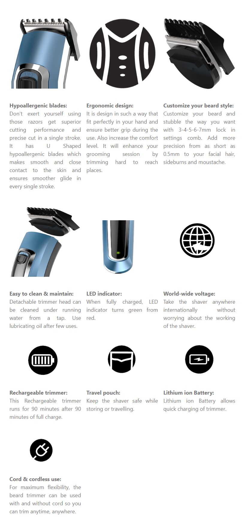 havells trimmer bt6201