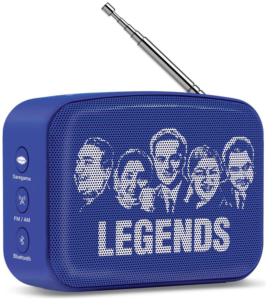 

Saregama CARVAAN REGAL BLUE Bluetooth Portable speaker ( Blue )