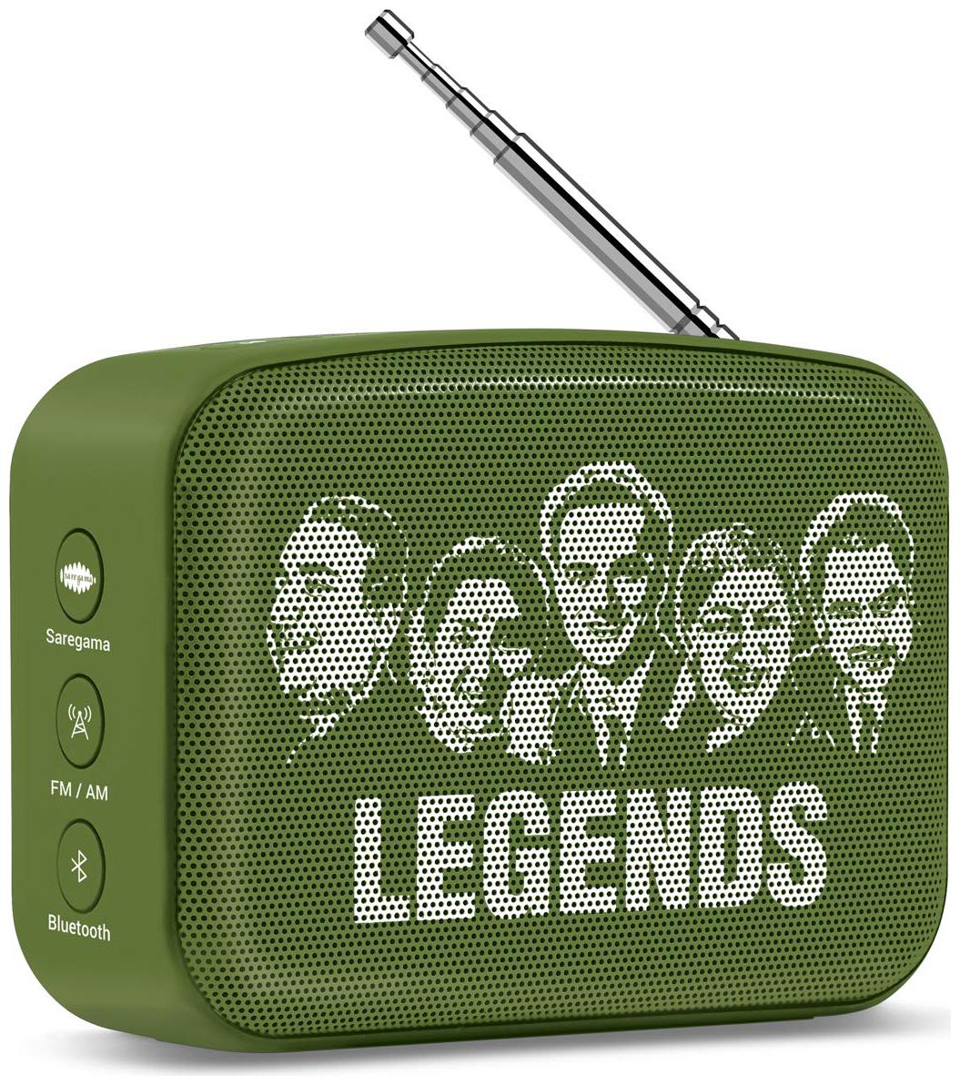 

Saregama CARVAAN SAPPHIRE GREEN Bluetooth Portable Speaker ( Green )
