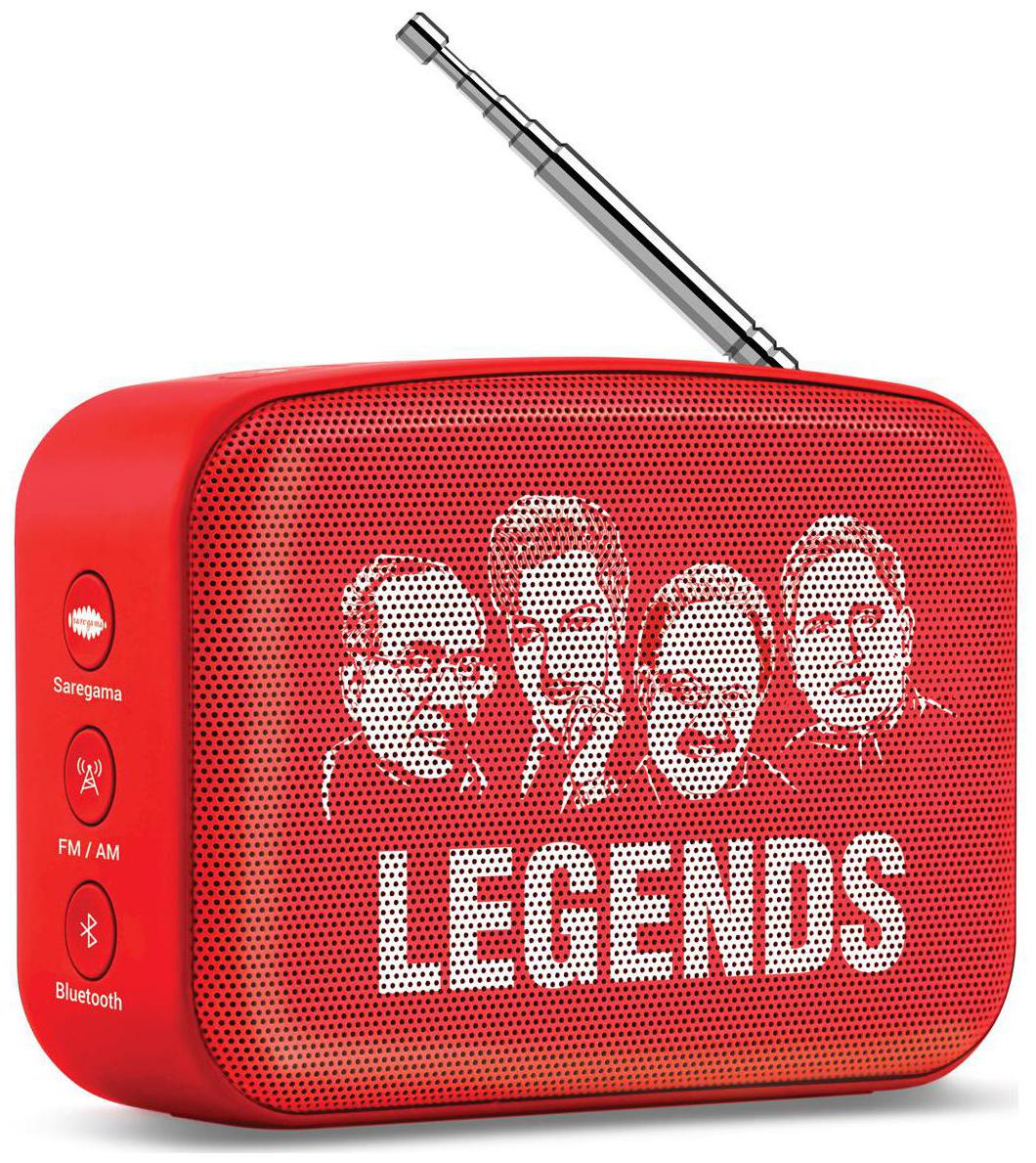 

Saregama SCM02 Bluetooth Portable Speaker ( Red )