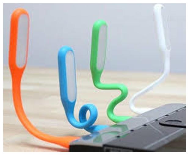SCORIA Flexible USB LED Light pack of 4