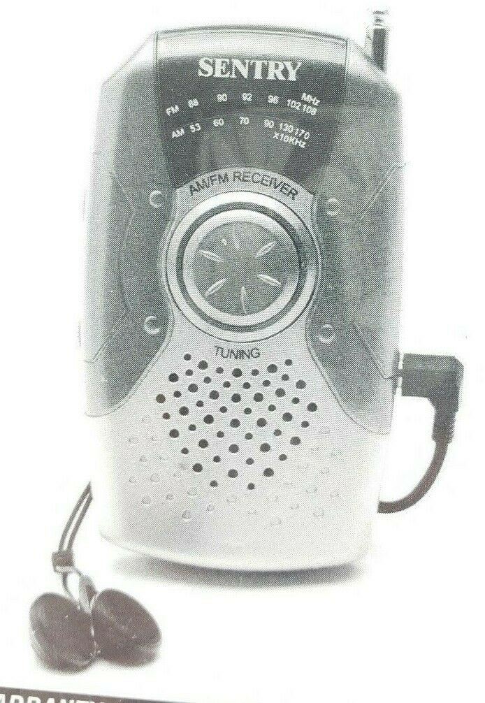 

Sentry PR799 AM FM Pocket Radio Personal New In Package