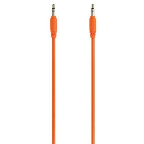 

SHIELDED AUDIO CABLE-ORANGE RADIOSHACK 1 8 (3 5MM)-3FT--BRAND NEW-4201246-