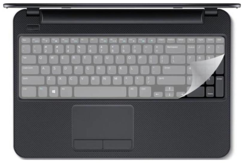 Shopatrones Laptop 14 inch Silicon Keyguard Keyboard Skin Guard Washable And Reusable