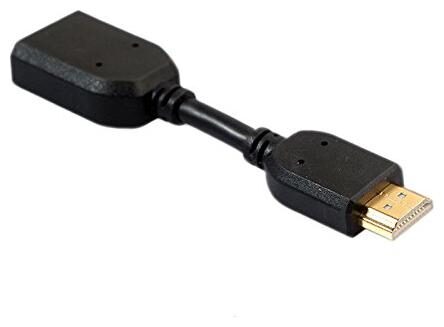

Shopline WIREDHDMI4 HDMI Male to Female Connector (Black)