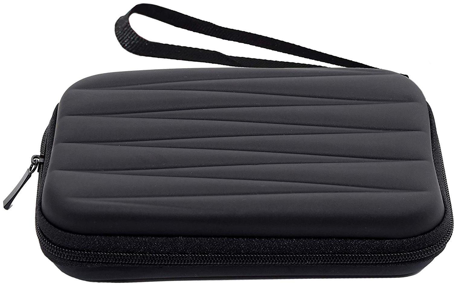 

shoponix 2 5 inch Inch External Hard Disk Cover Water Proof Shock Proof For all types of External hard disk Cover(Black Line Design)