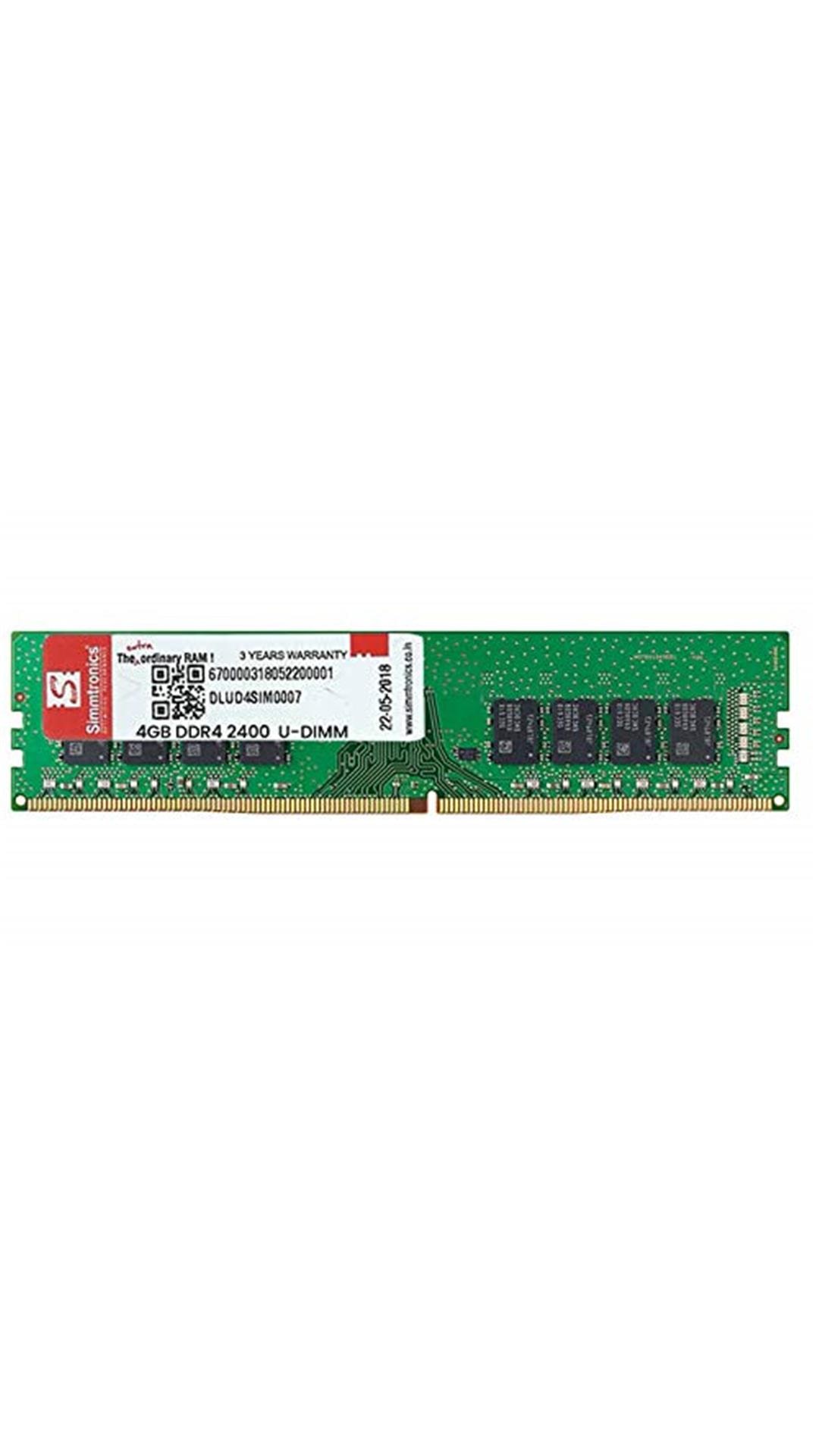 

Simmtronics 4 gb Ddr4 RAM for Pc