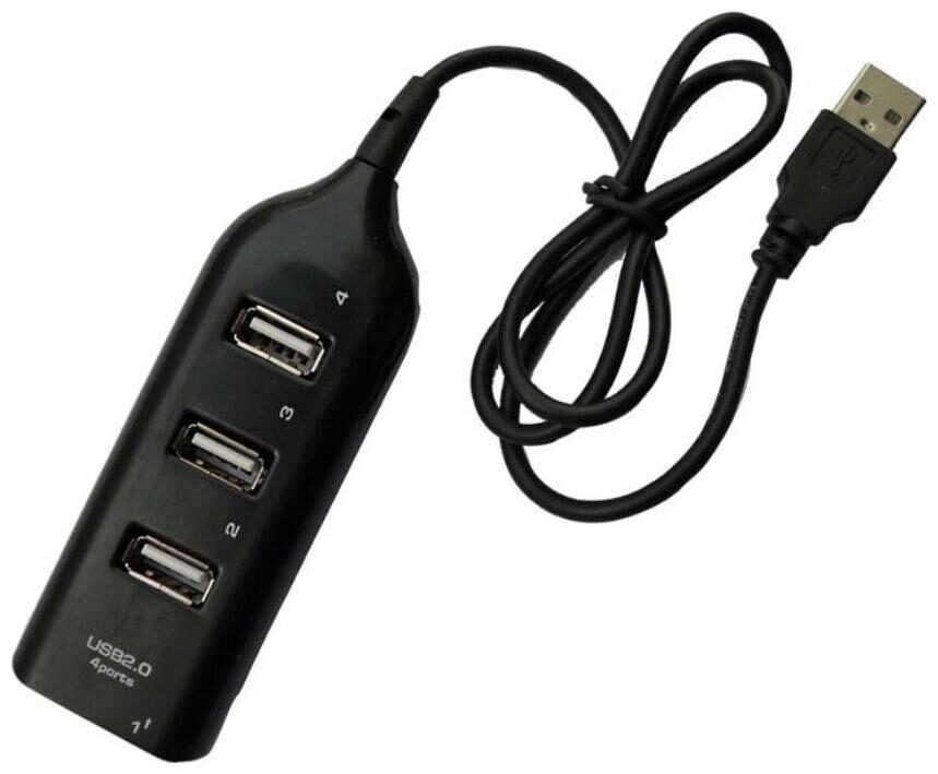 

Smacc USB HUB 4 Ports (Black)