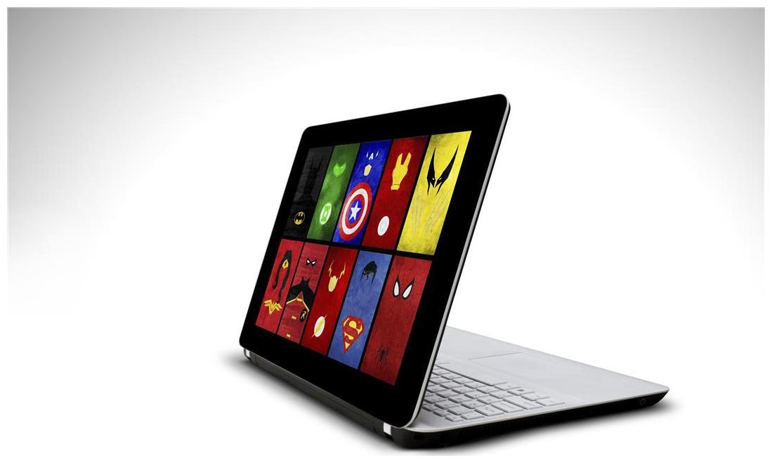 

Snooky super hero laptop 15 6 vinyl skin decal