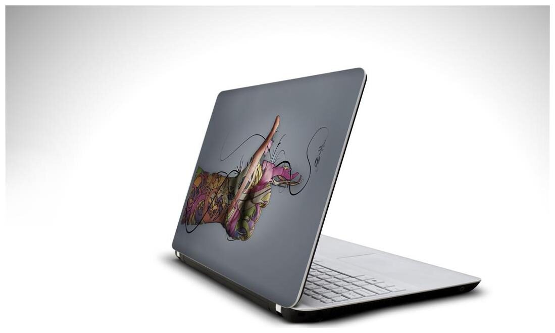 

Snooky Tatto laptop 15 6 vinyl skin decal