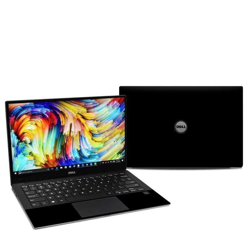 

Solid Black Decal Sticker Skin for Dell XPS 13 9350 9360 Laptop
