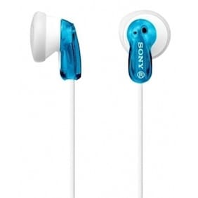 Sony MDR-E8LP Wired In Ear Headphone (White & Blue)