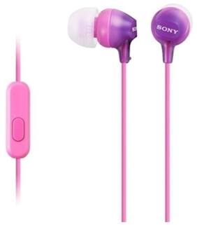 Sony MDR-EX15AP In Ear Wired Earphone (Violet)