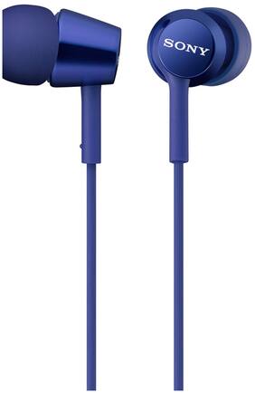 Sony MDR-EX150AP Wired In Ear Earphone (Dark Blue)