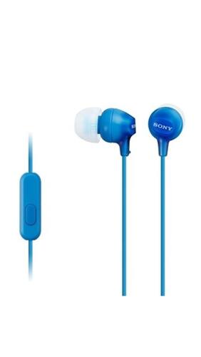 Sony MDR-EX15AP Wired In Ear Earphone (Blue)