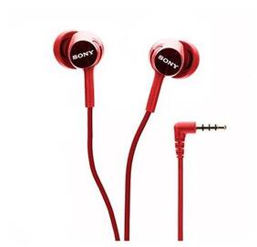Sony MDR-EX155AP In Ear (Headphone) Red