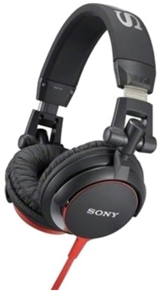 Buy Sony MDR-V55 Over Ear Wired Headphones (Black & Red) Online at Low Prices in India 