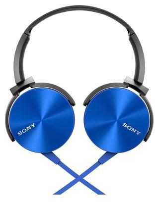 

Sony MDR-XB450AP On-Ear Wired Headphone ( Blue )