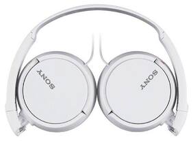 Sony MDR-ZX110A Wired On Ear Headset (White)