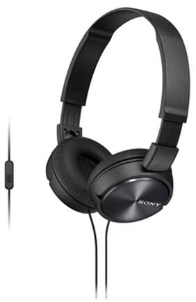 Sony MDR-ZX310AP Wired Headphones (Black)