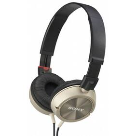 Sony MDR-ZX300 Over Ear Wired Headphone (Gold)