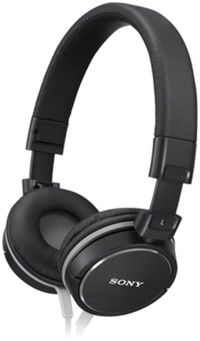 Sony MDR-ZX600AP Wired On Ear Headphone (Black)