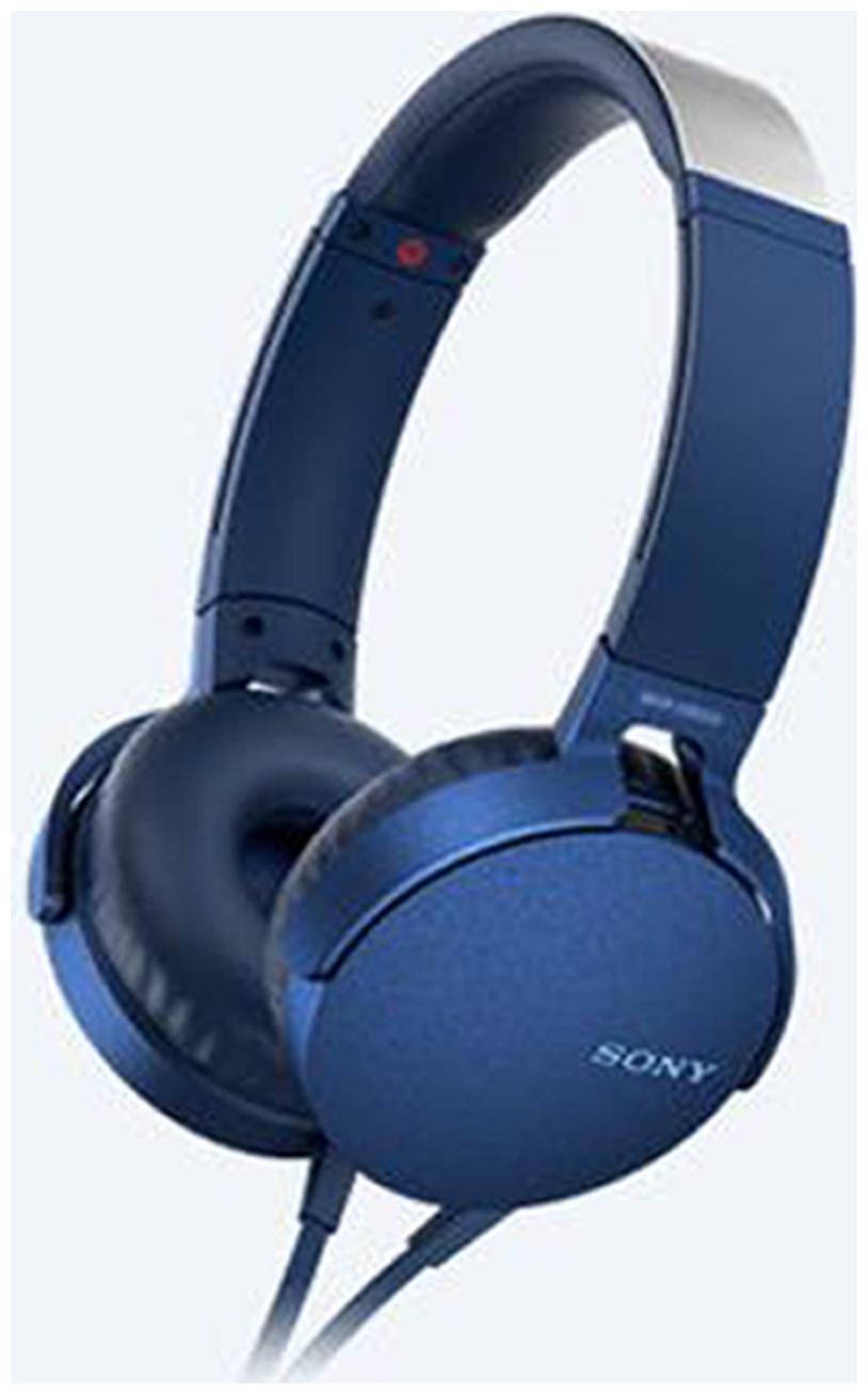 

Sony MDR-XB550AP On-Ear Wired Headphone ( Blue )