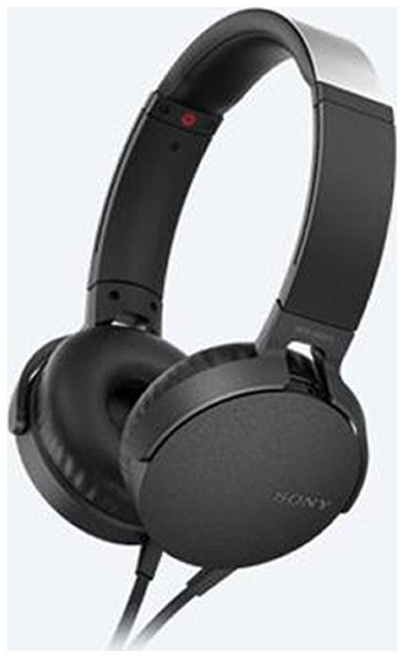 

Sony MDR-XB550AP On-Ear Wired Headphone ( Black )