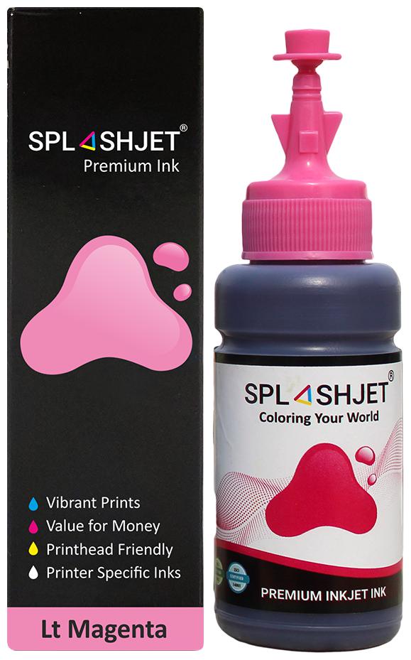 

Splashjet T673 Refill Ink for Epson L800 L805 L810 L850 L1800 Printer Ink Bottle (Light Magenta - 70g x 1) Bottle - PA0982