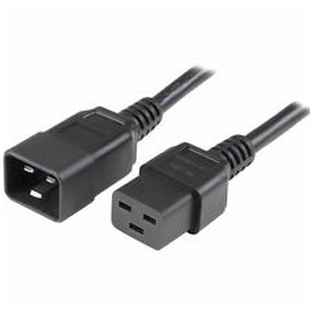 

Startech com 6 Ft Heavy Duty 14 Awg Computer Power Cord C19 C20 pxtc19c20146
