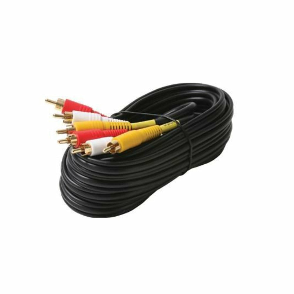 

Steren 206-277 12ft 3 RCA Patch Cord