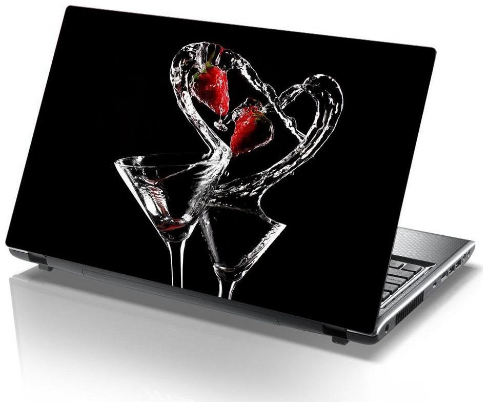 

Sticker Studio cirstal love glass Laptop Skin Sticker (PVC Vinyl Size- 38 1 cm (15 inch) x 25 4 cm (10 inch))