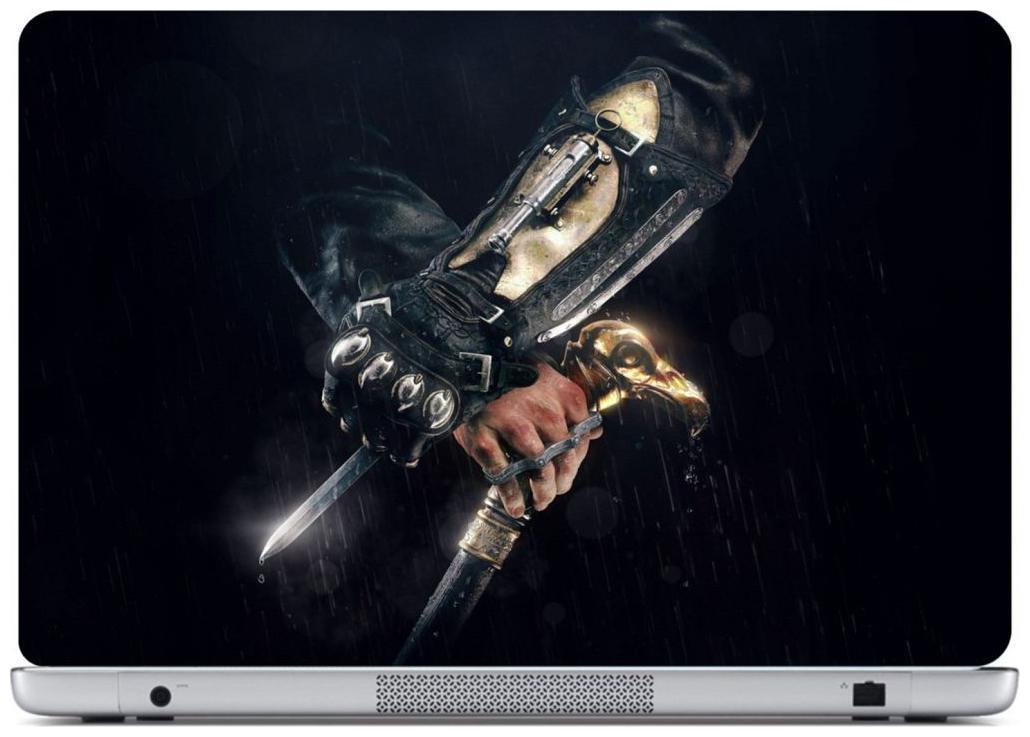 

Sticker Studio All assassins creed Laptop Skin Sticker (PVC Vinyl Size- 38 1 cm (15 inch) x 25 4 cm (10 inch))