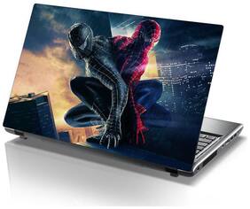 Buy Sticker Studio Spiderman Laptop Skin Sticker Pvc Vinyl Size 38 1 Cm 15 Inch X 25 4 Cm 10 Inch Online At Low Prices In India Paytmmall Com